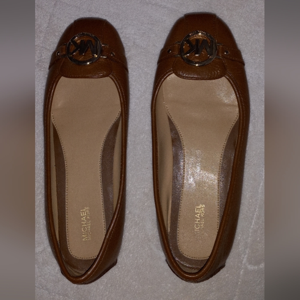 MK Light Brown Loafers